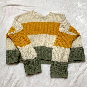 Cropped sweater from tj max